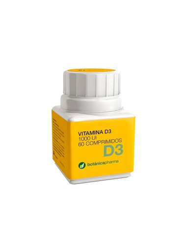 Vitamina D3 1000UI 60 Comprimidos Botanicapharma