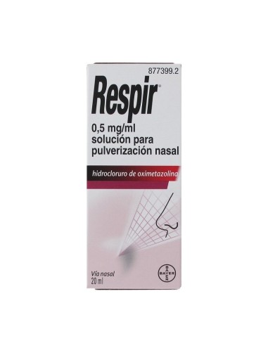 Respir 0.5 mg/ml Nebulizador Nasal 20 ml