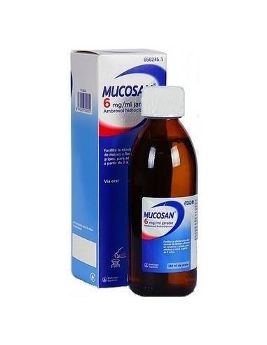 Mucosan 6 mg/ml Jarabe 1 Frasco 250 ml
