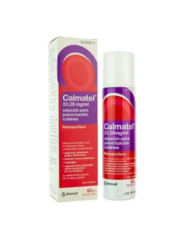 Calmatel 33,28 mg/ml Solución Para Pulverización Cutánea 60 ml