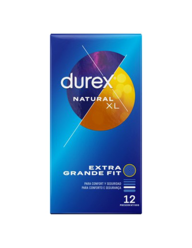 Durex Natural XL 12 Unidades