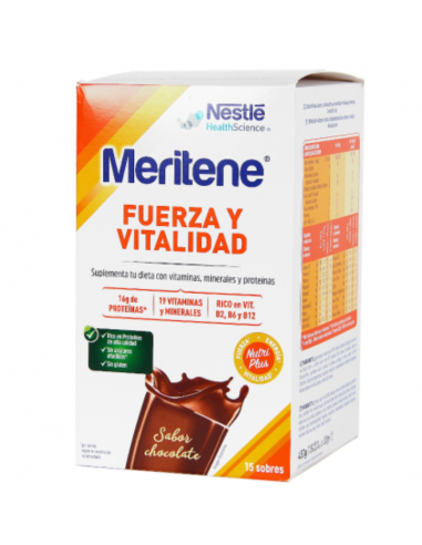 Meritene Chocolate Senior 15 Sobres