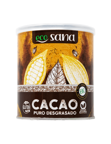 Cacao Puro Desgrasado Bio 227 Gr Ecosana Drasanvi
